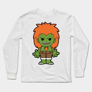 Blanka Chibi Long Sleeve T-Shirt